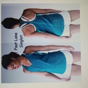 Lululemon Fast Lane Singlet sz 8